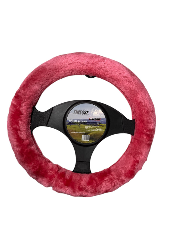 Steering Wheel Cover Finesse Pink