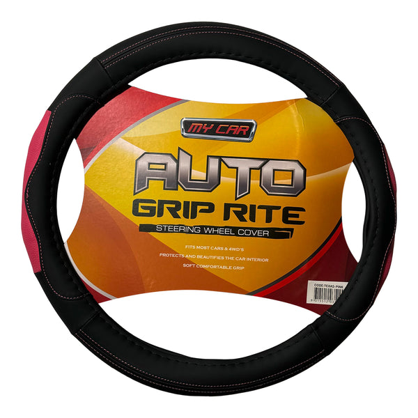 SWC TEXAS Steering Wheel Cover Pink