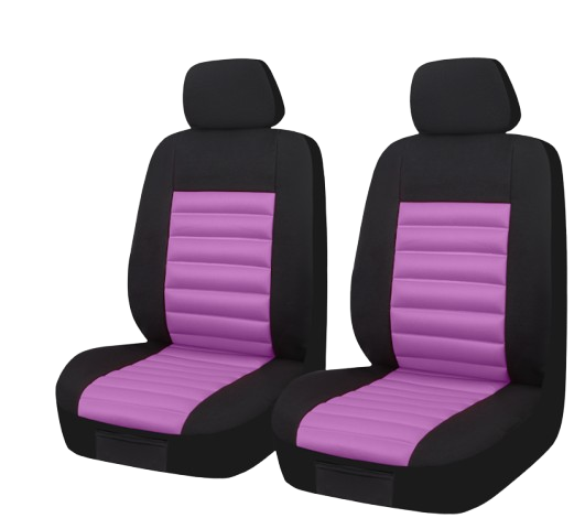Universal Premium Quality Opulence Front Seat Covers Purple