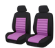Universal Premium Quality Opulence Front Seat Covers Purple