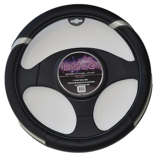 Disco Steering Wheel Cover SILVER
