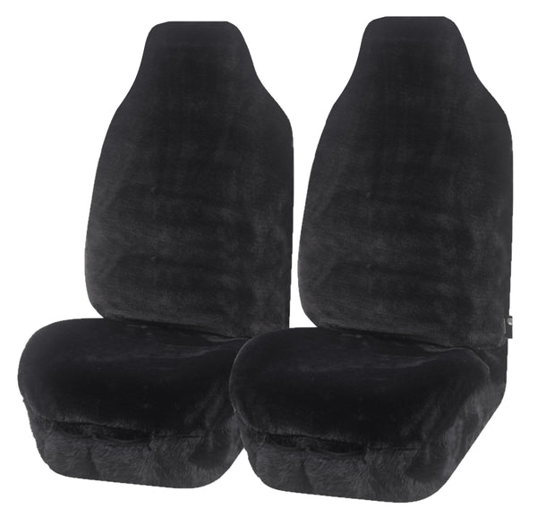 UNIVERSAL FRONT SEAT COVERS  SIZE 60/25 CHARCOAL FINESSE