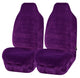 UNIVERSAL FRONT SEAT COVERS  SIZE 60/25 PURPLE FINESSE
