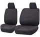TOYOTA LANDCRUISER 60.70.80 SERIES HZJ-HDJ-FZJ 1981 - 2010 TROOP CARRIER 4X4 SINGLE CAB CHASSIS FRONT BUCKET + _ BENCH CHARCOAL ALL TERRAIN