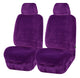 UNIVERSAL FRONT SEAT COVERS  SIZE 30/35 PURPLE FINESSE