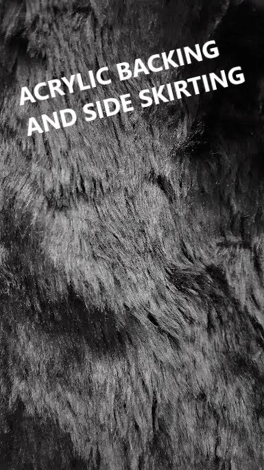 Universal 60 16mm Sheep-Skin Fronts BLACK Down-Under