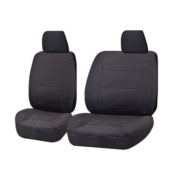 ISUZU D-MAX  06/2012 - 2016 SINGLE CAB CHASSIS UTILITY FRONT BUCKET + _ BENCH CHARCOAL ALL TERRAIN