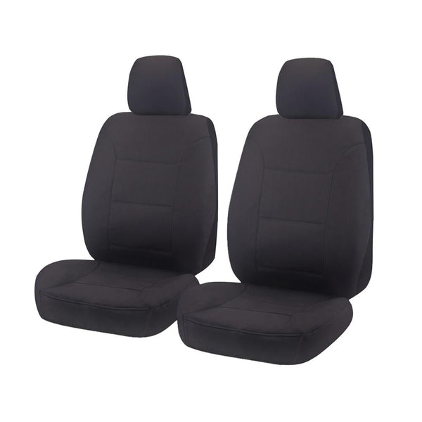 TOYOTA LANDCRUISER 70 SERIES VDJ 05/2008 - ON SINGLE / DUAL CAB FRONT 2X BUCKETS  CHARCOAL  ALL TERRAIN