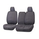 TOYOTA LANDCRUISER  100 SERIES 1998 - 2015  STANDARD HZJ-FZJ105R  FRONT BUCKET + _ BENCH WITH FOLD DOWN ARMREST/CUP HOLDER CHARCOAL  ALL TERRAIN