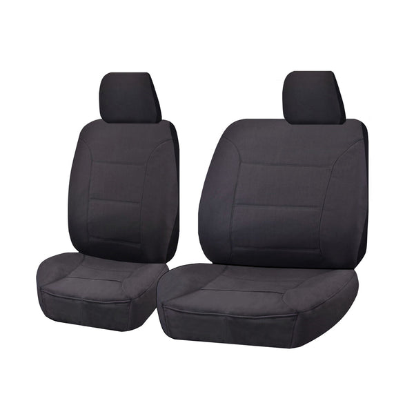 FORD RANGER PX SERIES 10/2011 - 2016 SINGLE CAB CHASSIS FRONT BUCKET + _ BENCH CHARCOAL CHALLENGER