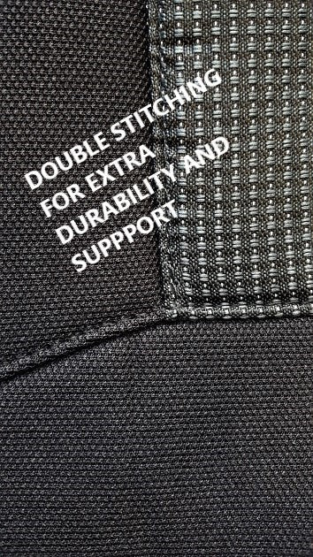 ISUZU D-MAX  06/2012 - 06/2020 SINGLE/DUAL CAB UTILITY FRONT 2X BUCKETS BLACK PREMIUM