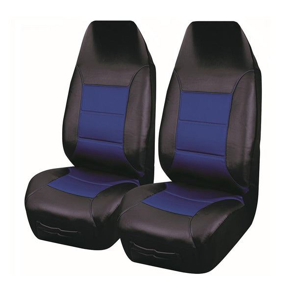 UNIVERSAL FRONT SEAT COVERS  SIZE 60/25 BLUE EL TORO SERIES II