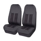 UNIVERSAL FRONT SEAT COVERS  SIZE 60/25 BLACK FURY