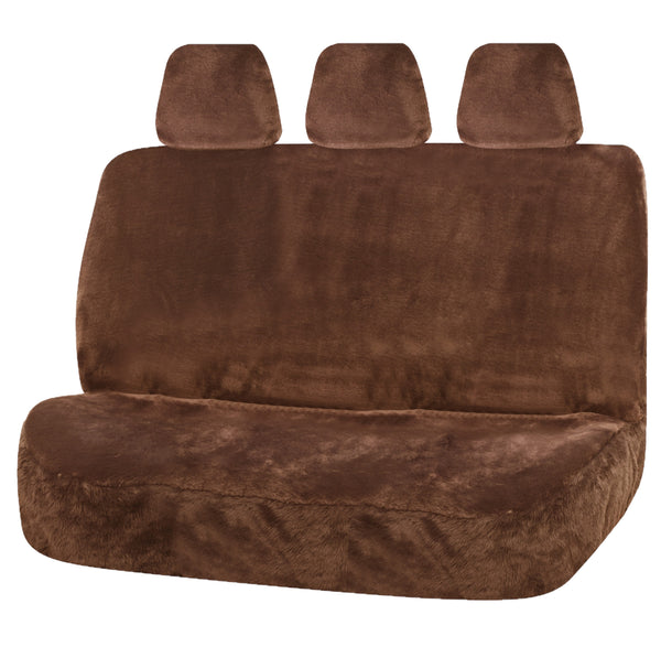 UNIVERSAL REAR SEAT COVERS SIZE 06/08H MOCHA FINESSE