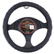 Kentucky Steering Wheel Cover Leather Black