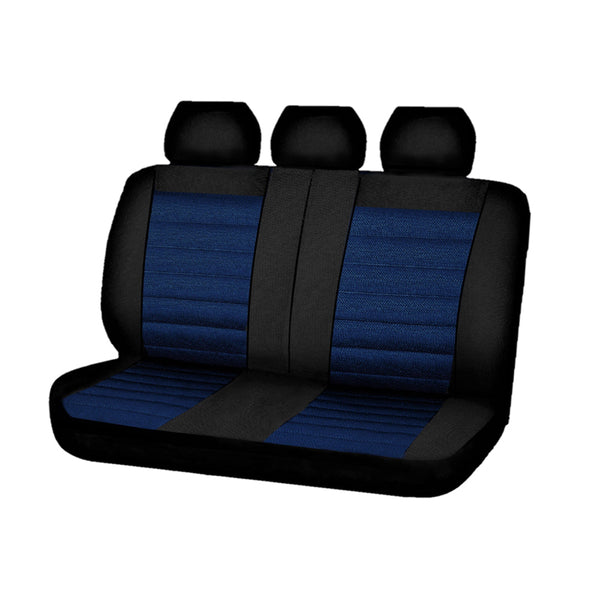 UNIVERSAL REAR SEAT COVERS  SIZE 06/08S BLUE OPULENCE