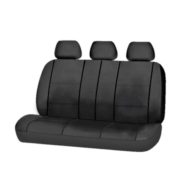 UNIVERSAL REAR SEAT COVERS  SIZE 06/08S CHARCOAL PLATINUM