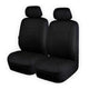 UNIVERSAL FRONT SEAT COVERS  SIZE 30/35 BLACK PLATINUM