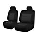 FORD RANGER PX SERIES 10/2011 - 2016 SINGLE CAB CHASSIS FRONT BUCKET + _ BENCH BLACK PREMIUM