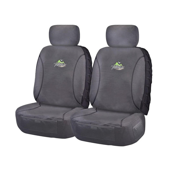 MITSUBISHI TRITON MQ MR SERIES 01/2015 - 12/2023 DUAL / CLUB CAB UTILITY FRONT 2X BUCKETS CHARCOAL TRAILBLAZER