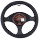Vegas Steering Wheel Cover Leather Black