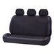 Universal 06 Rear + 3 Headrest + Split/Armrest/Bolsters  BLACK Ultra Light Neoprene