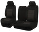 HYUNDAI ILOAD TQ 1-5 08/2008 - 05/2021 SINGLE/CREW CAB UTILITY VAN FRONT BUCKET + _ BENCH WITH FOLD DOWN ARMREST/TRAY BLACK  PREMIUM