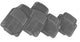 Thunder RUBBER UNIVERSAL 4 Pieces GREY 1210G