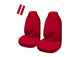 Universal 60 Fronts Pulse SLIP-ON Red with Seat Belt Pads.